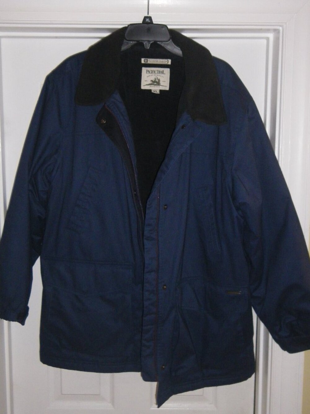 Vintage Women’s Pacific Trail Cold Weather Winter Hiking Coat Parka Fleece Lined